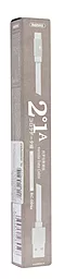 Кабель Remax Kerolla USB-A - Type-C 12w 2.4a 1м cable White (RC-094a) - миниатюра 2