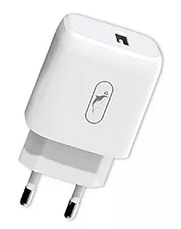 Мережевий зарядний пристрій SkyDolphin SC22E 2.1a home charger white (MZP-000157)