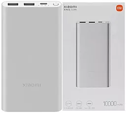 Повербанк Xiaomi Mi Power Bank 3 10000 mAh 22.5W Silver (PB100DPDZM / BHR5078CN) - мініатюра 8