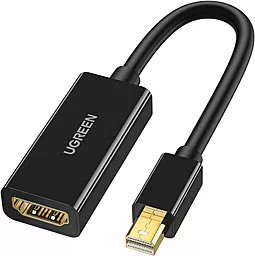 Видео переходник (адаптер) MD112 Mini Display Port - HDMI 1.2 1080p 60hz 0.25m black (10461) Ugreen - фото Видео переходник (адаптер) MD112 Mini Display Port - HDMI 1.2 1080p 60hz 0.25m black (10461) Ugreen