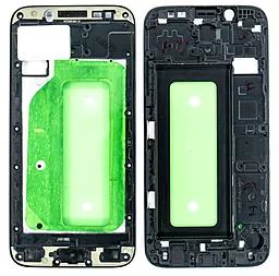 Рамка для дисплея Samsung Galaxy J7 2017 J730F Black - фото Рамка для дисплея Samsung Galaxy J7 2017 J730F Black