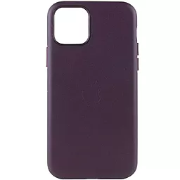 Чохол Epik Leather Case для Apple iPhone 11 Pro Dark Cherry