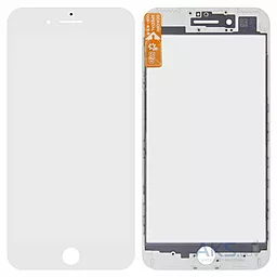Корпусное стекло дисплея Apple iPhone 7 Plus with frame White
