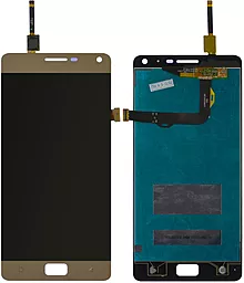 Дисплей Lenovo Vibe P1 Turbo, Vibe P1 Pro, Vibe P1 (P1a42, P1c72) з тачскріном, оригінал, Gold - фото Дисплей Lenovo Vibe P1 Turbo, Vibe P1 Pro, Vibe P1 (P1a42, P1c72) з тачскріном, оригінал, Gold