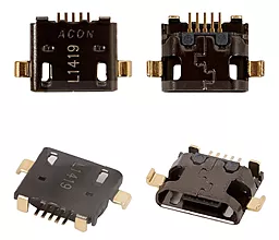 Роз'єм зарядки HTC 820 Desire 5 pin, Micro-USB - фото Роз'єм зарядки HTC 820 Desire 5 pin, Micro-USB