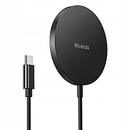 Бездротовий (індукційний) зарядний пристрій McDodo Magnetic 15w wireless charger black (CH-4360) - фото Бездротовий (індукційний) зарядний пристрій McDodo Magnetic 15w wireless charger black (CH-4360)