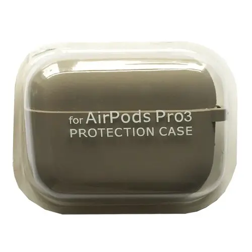 Силиконовый чехол NICHOSI для Apple AirPods PRO 3 Grey - фото 1