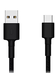 USB Кабель Xiaomi Mi Braided USB Type-C Cable Black (SJX10ZM)