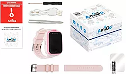 Смарт-годинник AmiGo GO006 Pink - мініатюра 8