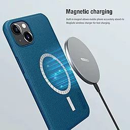 Чехол Nillkin Matte Magnetic Pro для Apple iPhone 13 mini (5.4") Синий / Blue - миниатюра 4