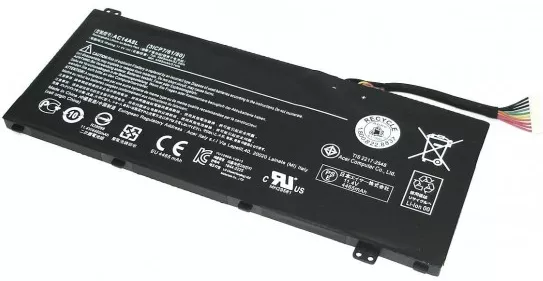 Аккумулятор для ноутбука Acer Aspire V Nitro VN7 AC14A8L / 11.4V 4605mAh / Black - фото 1