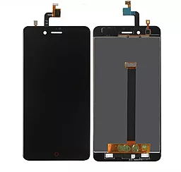 Дисплей ZTE Nubia Z11 mini (NX529J) с тачскрином, Black - фото Дисплей ZTE Nubia Z11 mini (NX529J) с тачскрином, Black