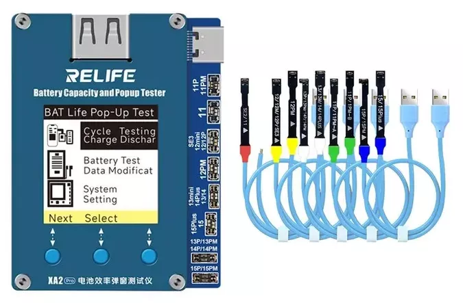 Програматор Relife XA2 Pro для відновлення даних акумулятора Apple iPhone 11 - 15 Pro Max - фото 1