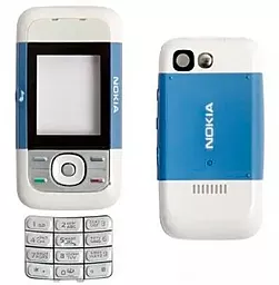 Корпус для Nokia 5200 з клавіатурою Blue