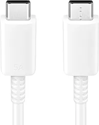 Кабель Samsung Original Original USB Type-C - Type-C 100w 5a 1м PD cable White (EP-DN975BWRGRU)