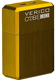 Флешка Verico Mini Cube 128GB Gold (1UDOV-M7GDC3-NN) - фото Флешка Verico Mini Cube 128GB Gold (1UDOV-M7GDC3-NN)