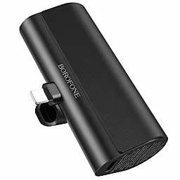 Повербанк Borofone BJ35 Pocket 5000 mAh Lightning Black