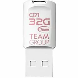 Флешка Team USB 2.0 32GB C171 (TC17132GW01) White - фото Флешка Team USB 2.0 32GB C171 (TC17132GW01) White