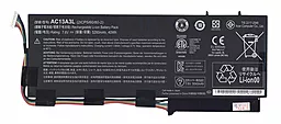Акумулятор для ноутбука Acer AC13A3L Aspire V5-573 / 7.6V 5280mAh / Original Black