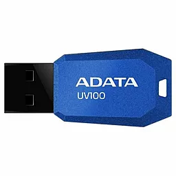 Флешка ADATA UV100 32GB USB 2.0 Blue (AUV100-32G-RBL) - фото Флешка ADATA UV100 32GB USB 2.0 Blue (AUV100-32G-RBL)