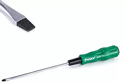 Отвёртка шлицевая Pro'sKit 89405A SL3.2 100 мм