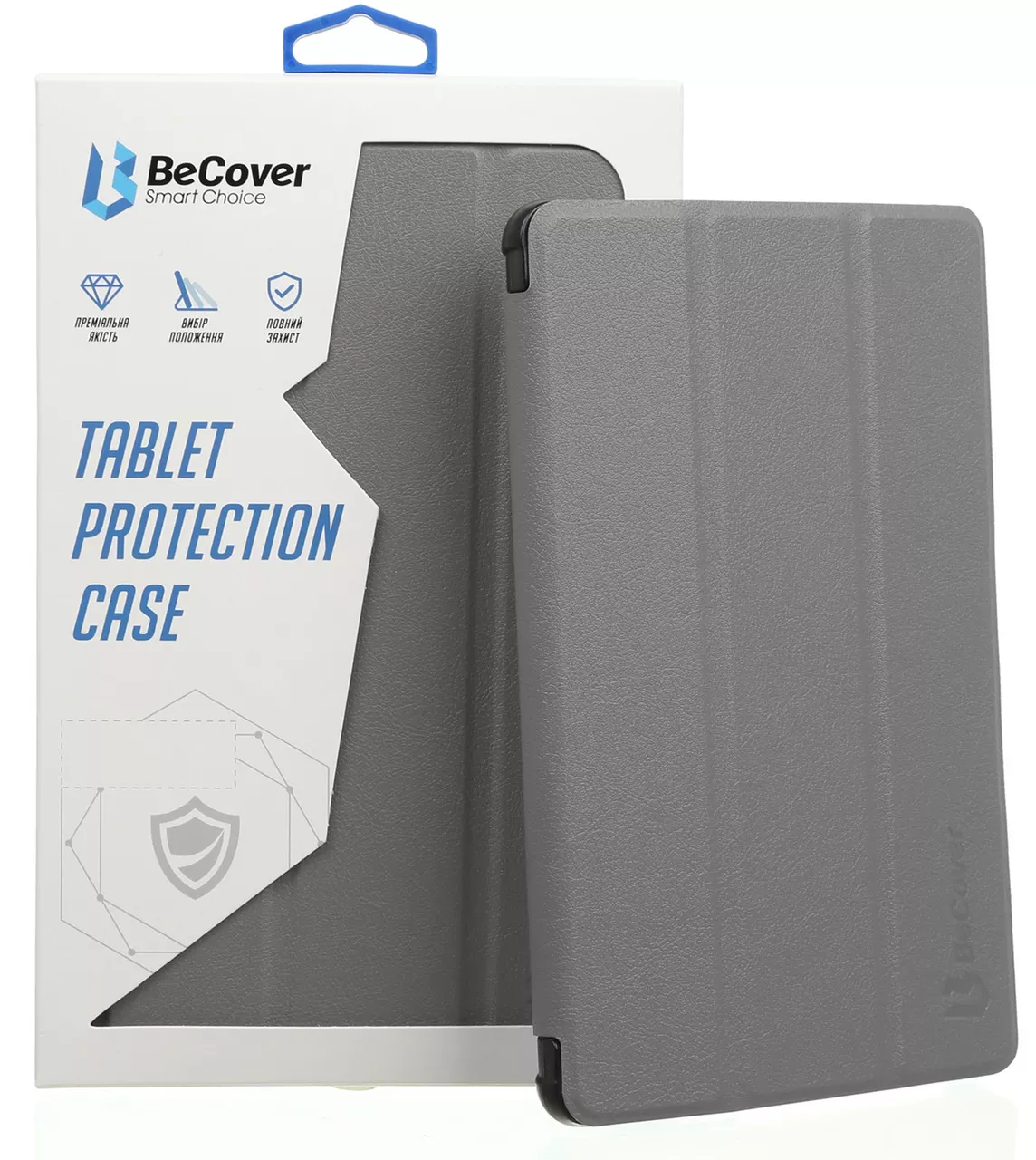 Чехол для планшета BeCover Smart Case Samsung Galaxy Tab A 8.0 2019 T290, T295, T297 Gray (705211) - фото 1