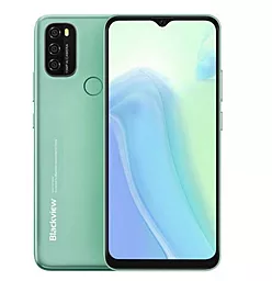 Смартфон Blackview A70 3/32GB Mint Green (6931548307037) - фото Смартфон Blackview A70 3/32GB Mint Green (6931548307037)