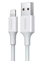 Кабель UGreen US155 USB-A - Lightning 12w 2.4a 1м cable White (20728) - фото Кабель UGreen US155 USB-A - Lightning 12w 2.4a 1м cable White (20728)