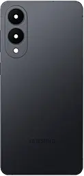 Задняя крышка корпуса Samsung Galaxy S25 Edge со стеклом камеры Original Titanium Jetblack - фото Задняя крышка корпуса Samsung Galaxy S25 Edge со стеклом камеры Original Titanium Jetblack