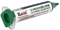 Лак ізоляційний KAiSi UV Curable Solder Mask 10 мл зелений в шприці