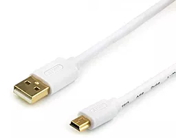 Кабель USB Atcom 1.8M Mini USB Cable White