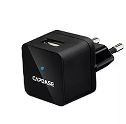 Мережевий зарядний пристрій Capdase USB Power Adapter Atom Plug Black (1 A) Black (AD00-A001-EU)