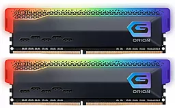 Оперативна пам'ять Geil 32 GB (2x16GB) DDR4 3200 MHz Orion RGB Titanium Gray (GOSG432GB3200C16BDC)
