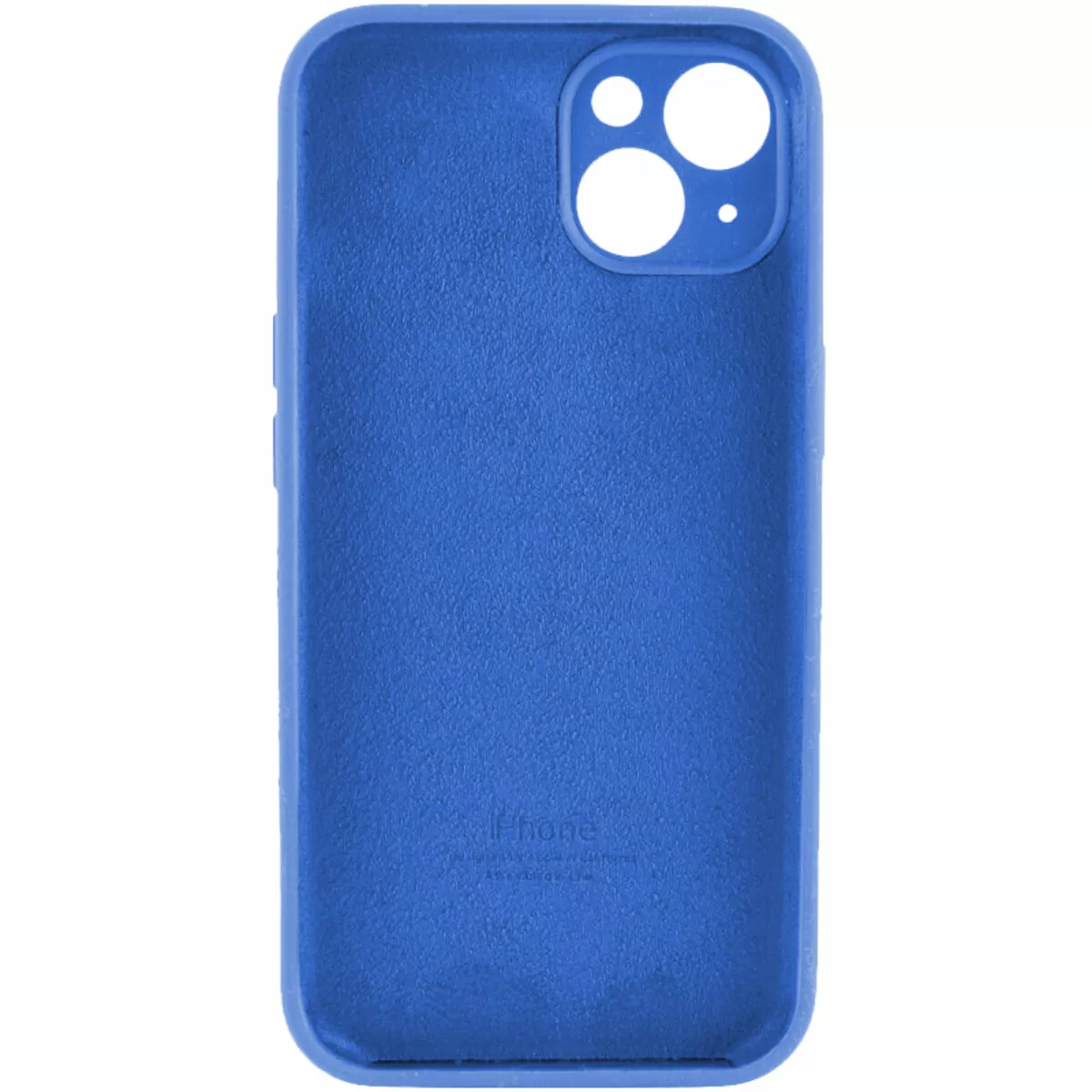 Чехол Silicone Case Full Camera для Apple iPhone 13 Royal Blue - фото 2