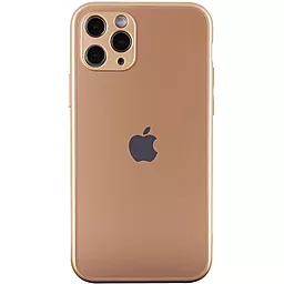 Чехол Epik TPU+Glass Matte Candy Full camera Apple iPhone 11 Pro  Gold