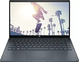 Ноутбук HP Pavilion x360 14-ek2001ua Space Blue (AQ8N9EA) - фото Ноутбук HP Pavilion x360 14-ek2001ua Space Blue (AQ8N9EA)