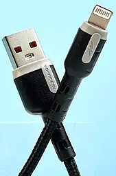 Кабель Denmen D46L USB-A - Lightning 12w 2.4a 1м cable Gray - миниатюра 2 Кабель Denmen D46L USB-A - Lightning 12w 2.4a 1м cable Gray - миниатюра 2