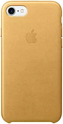 Чехол Apple Leather Case iPhone 7 Gold (OEM)