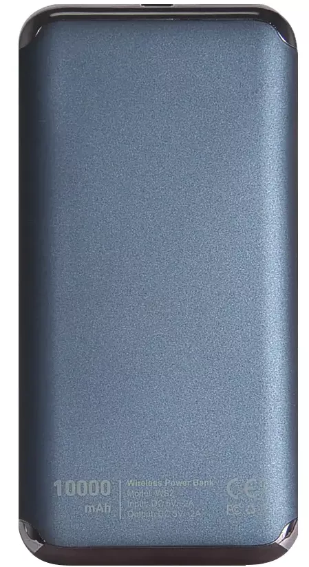 Повербанк Wesdar WS2 Wireless LCD 10000mAh Blue - фото 2