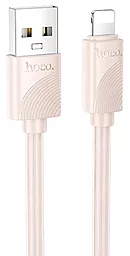 Кабель Hoco X114 Energy USB-A - Lightning 12w 2.4a 1м cable Pink - фото Кабель Hoco X114 Energy USB-A - Lightning 12w 2.4a 1м cable Pink