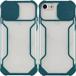 Чохол Epik Camshield matte Ease TPU со шторкой для Apple iPhone 6, iPhone 6s, iPhone 7, iPhone 8, iPhone SE (2020) (4.7") Зелений