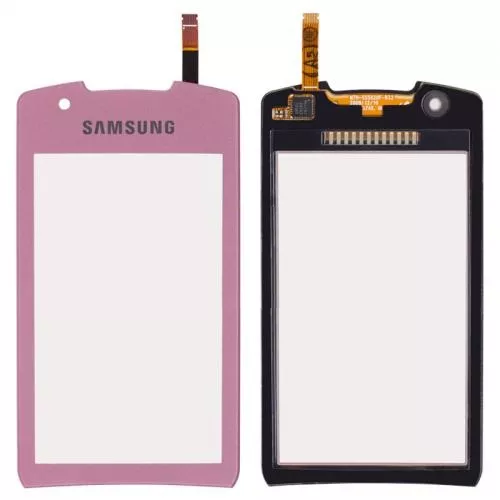 Сенсор (тачскрин) Samsung Monte S5620 Pink - фото 1