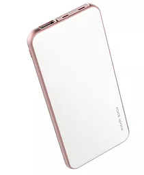 Повербанк Rock Space Cardee 5000 mAh White Rose Gold