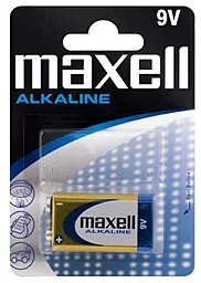Батарейки Maxell 6LR61 9V Alkaline BL 1шт (M-723761.05.EU)