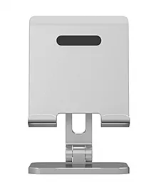 Подставка настольная WiWU ZM304 (small) Adjustable Desktop Stand Silver - фото Подставка настольная WiWU ZM304 (small) Adjustable Desktop Stand Silver
