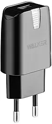 Сетевое зарядное устройство Walker WH-21 2a USB-A car charger black - фото Сетевое зарядное устройство Walker WH-21 2a USB-A car charger black