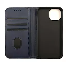 Чехол-книжка 1TOUCH Premium для iPhone 13 mini (Dark Blue) - миниатюра 2