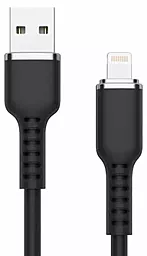 Кабель Walker C795 USB-A - Lightning 12w 3.3a 1м cable Black