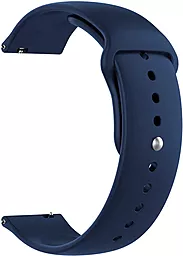 Змінний ремінець ArmorStandart для розумного годинника Silicon Watch Strap 20mm (ARM60515) Dark Blue