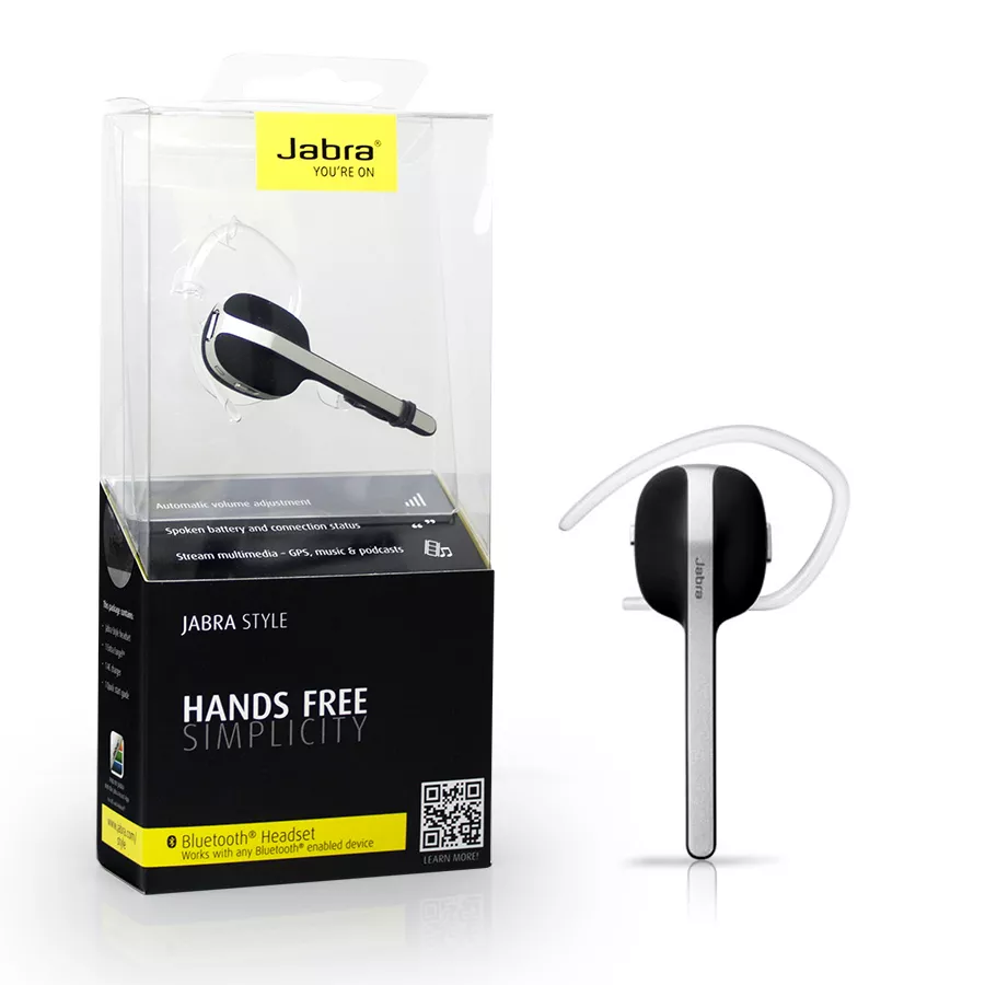 Блютуз гарнітура Jabra Style Black - фото 4